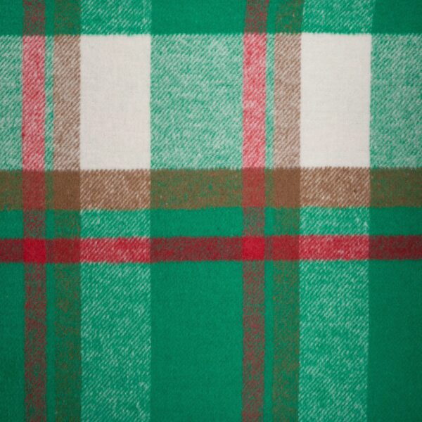 COTTON CHECK YARN DYED – GREEN | Fashiontree