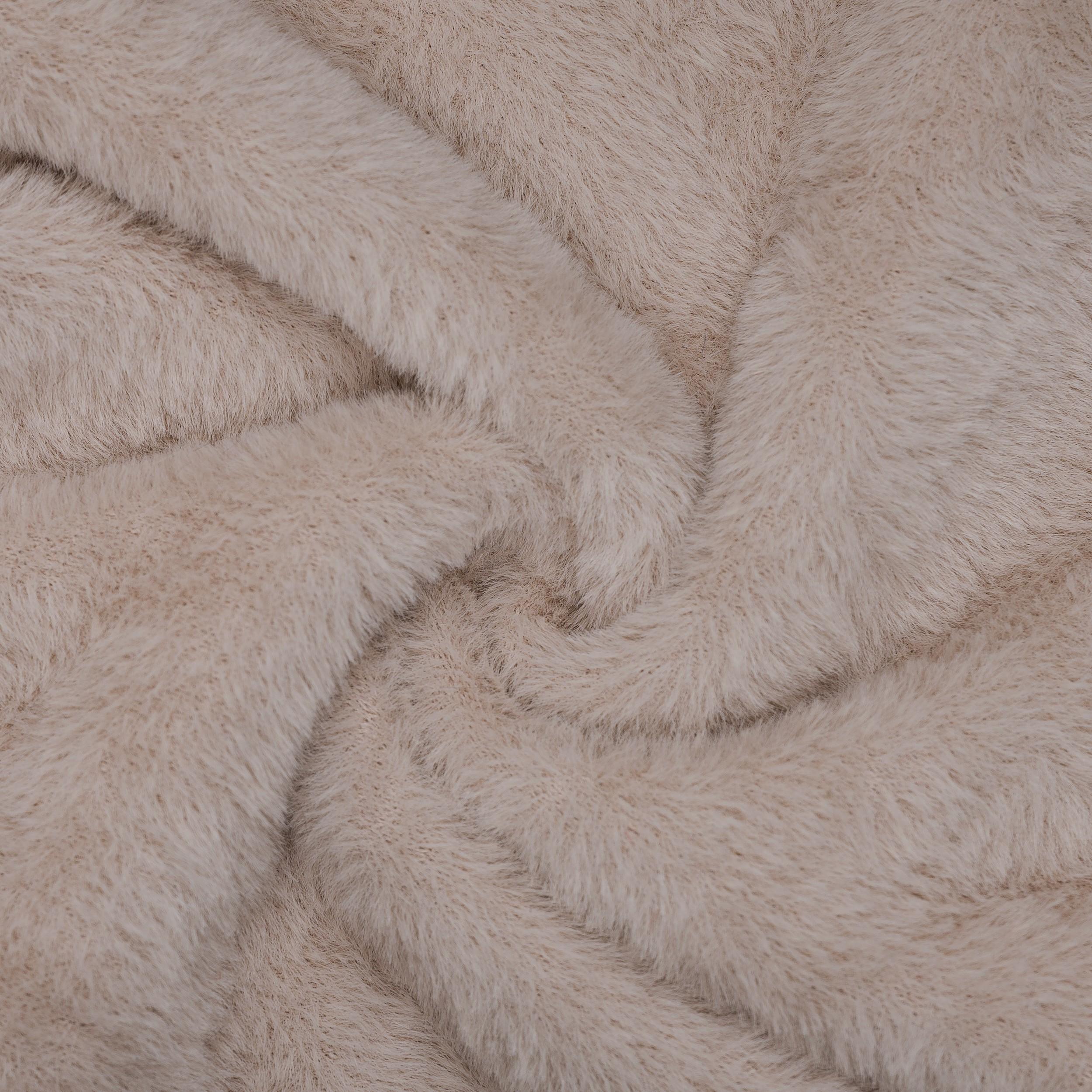CLC-2378#12 BEIGE NYLON ALPACA – BEIGE | Fashiontree