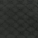 COTTON EMBROIDERY – GEOMETRIC – BLACK | Fashiontree