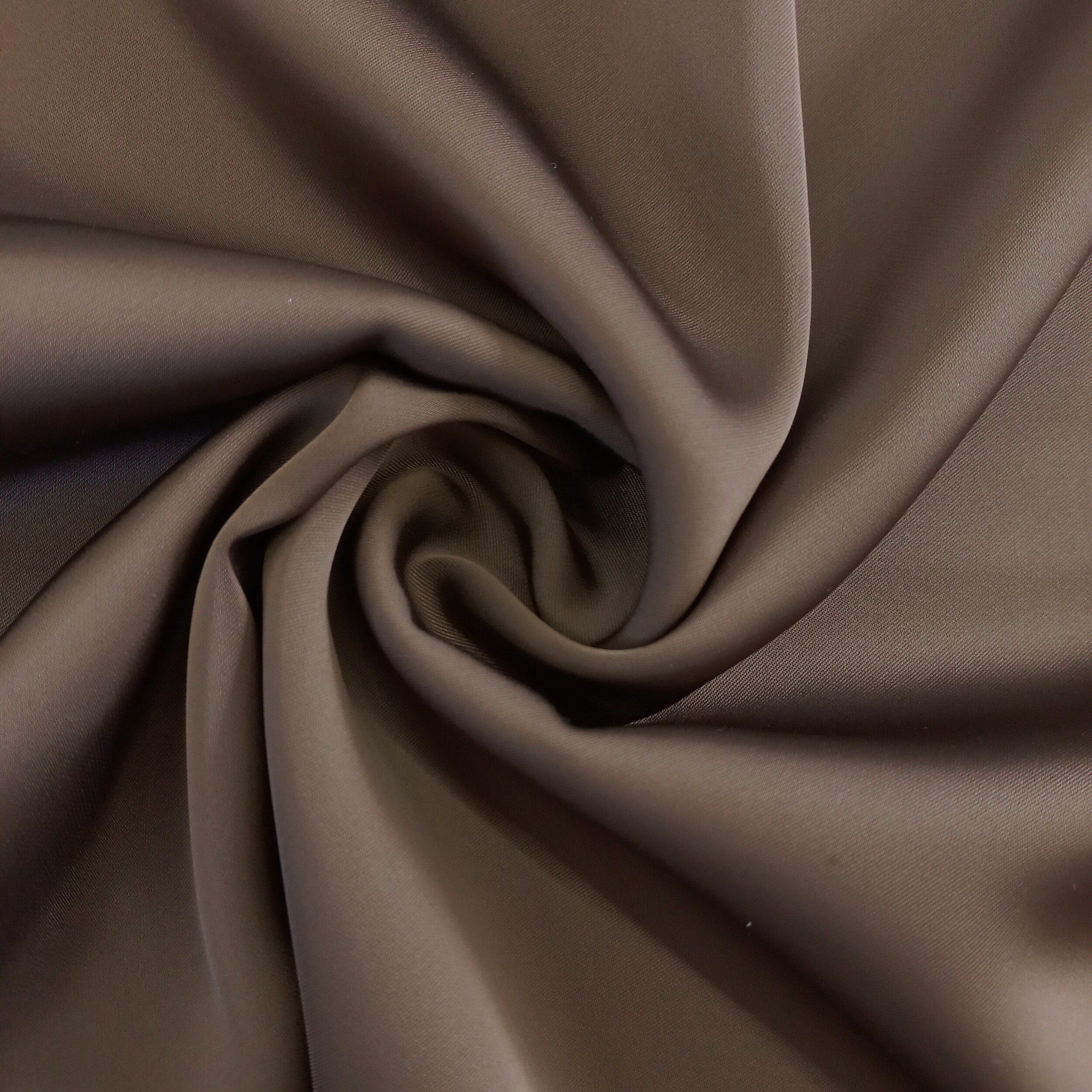 CLC2655 C#38 TERRA BROWN DOUBLE FACED SATIN – TAUPE | Fashiontree