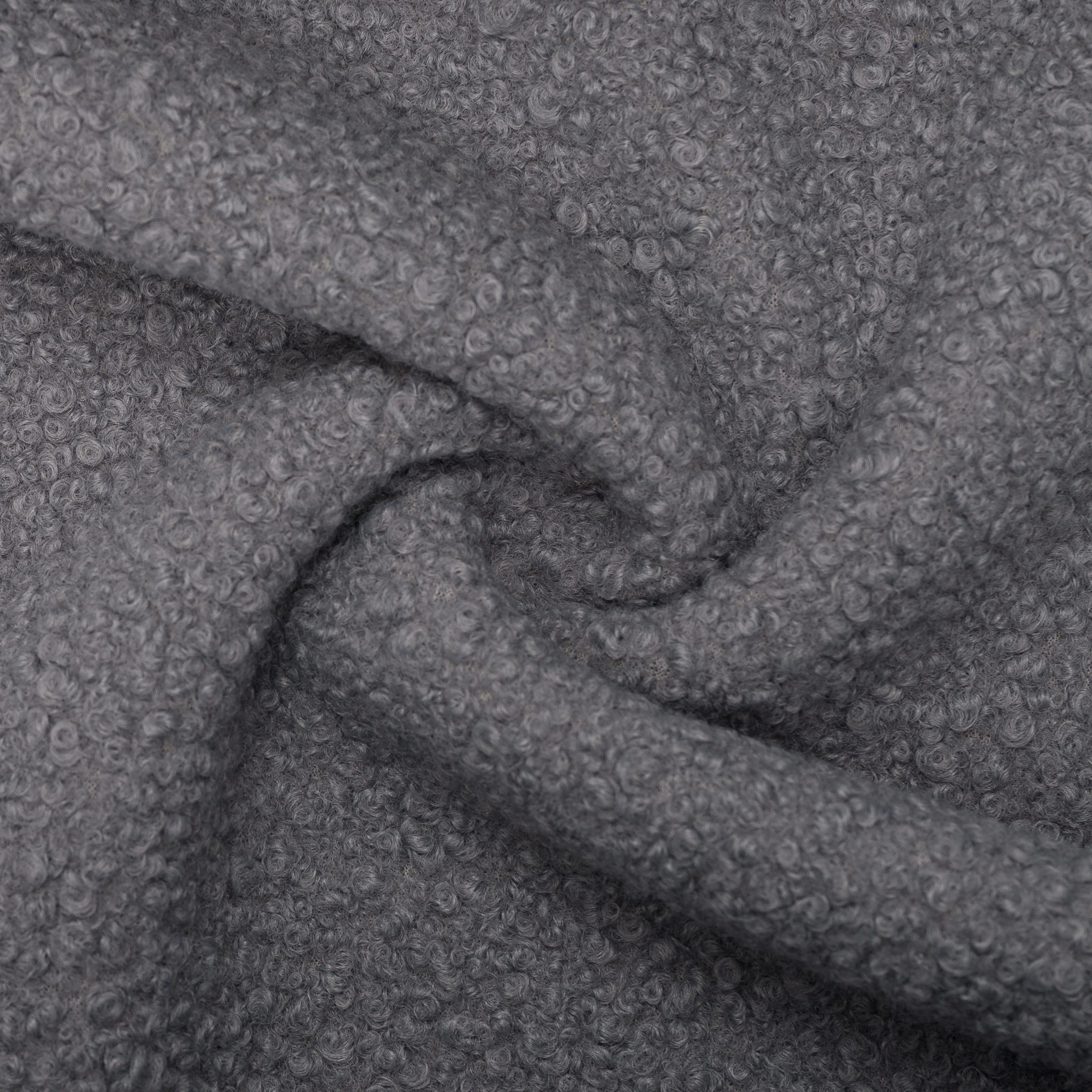 CLC-2322#5 BOUCLE – DARK GREY | Fashiontree