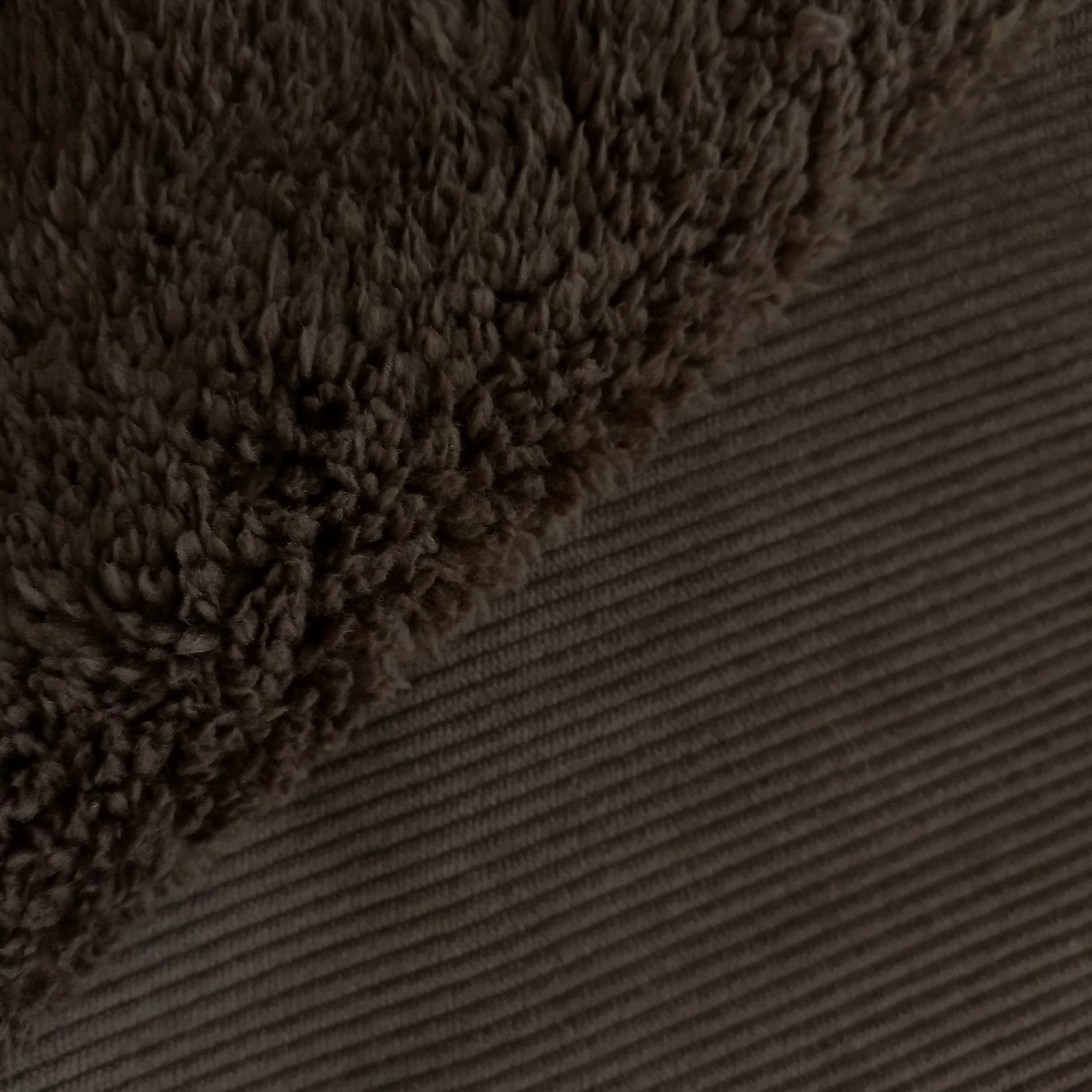 CLC2600 C#5 BROWN POLYESTER SHERPA CORDUROY – BROWN | Fashiontree