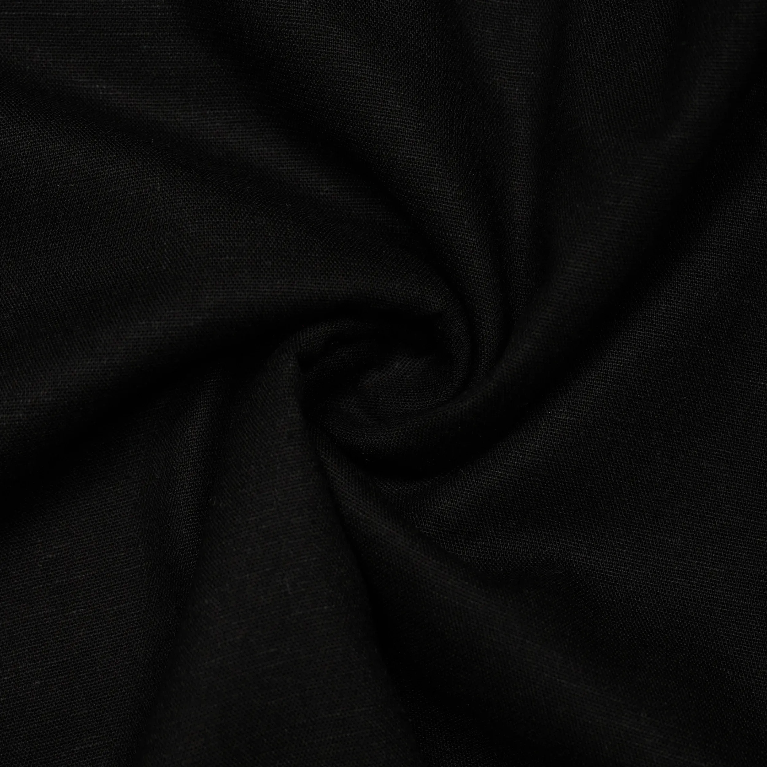 CLC-2428 #26 LINEN VISCOSE SPANDEX – BLACK | Fashiontree