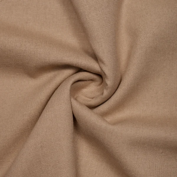 LINEN VISCOSE SPANDEX – CAMEL | Fashiontree