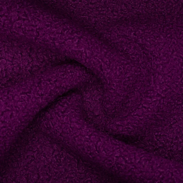 POLYESTER TEDDY FLEECE – VIOLET | Fashiontree