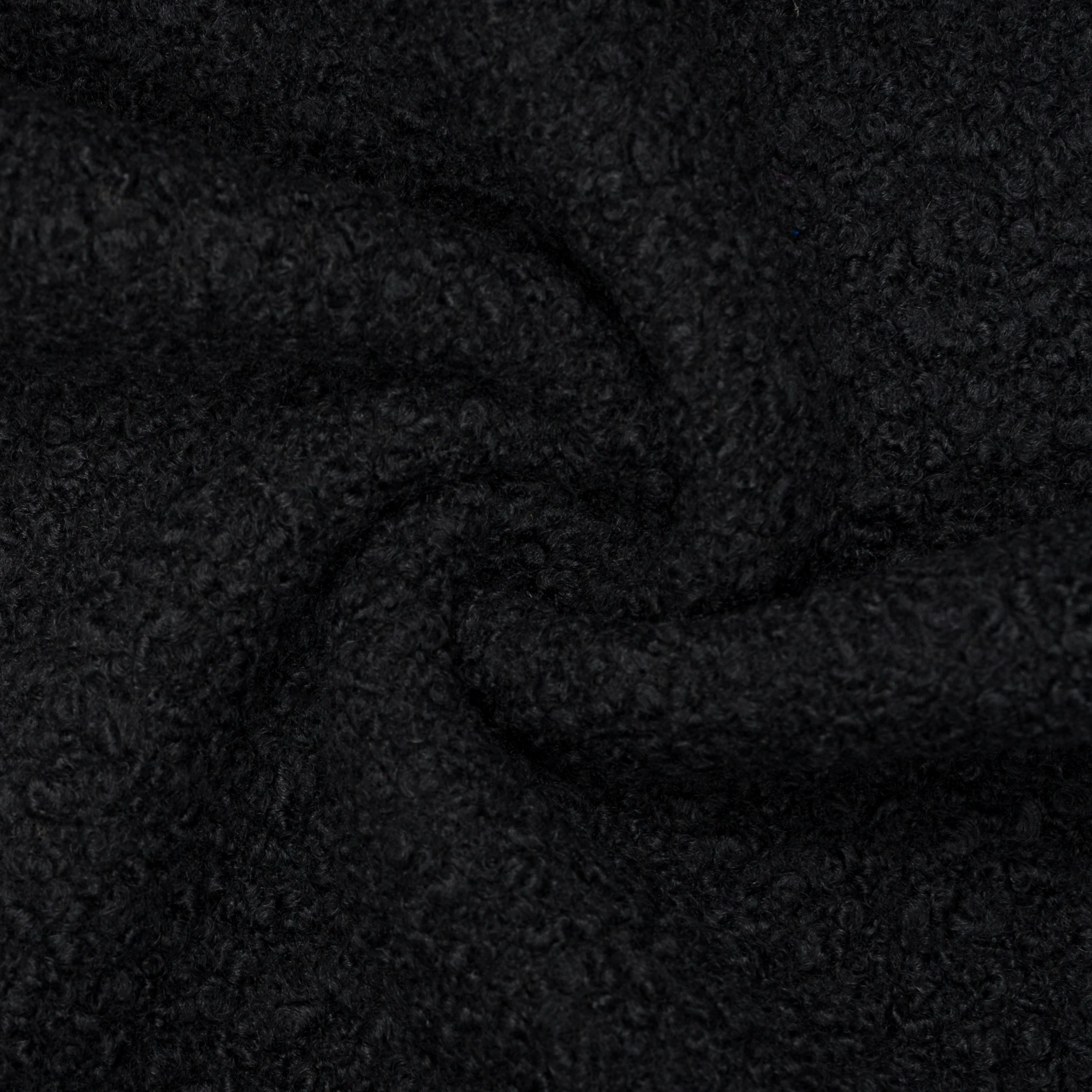 CLC-2322#10 BOUCLE – BLACK | Fashiontree