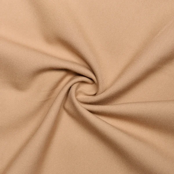 TKANINA GARNITUROWA Z WISKOZĄ TWILL – CAMEL | Fashiontree