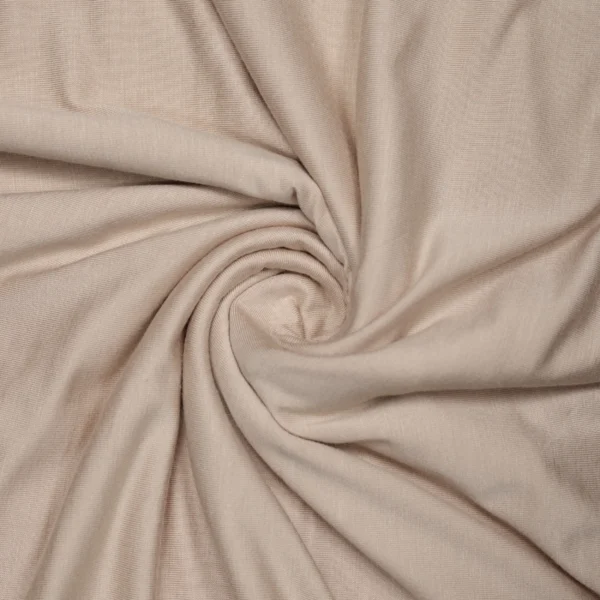 VISCOSE JERSEY – BEIGE | Fashiontree