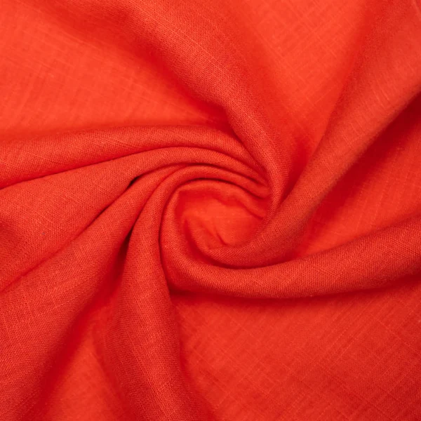LINEN VISCOSE – FLAME | Fashiontree