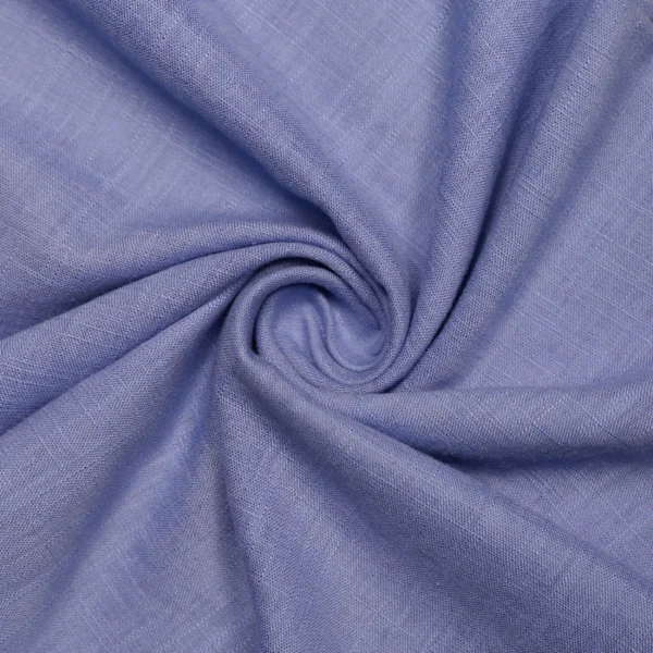 LINEN VISCOSE – BLUE | Fashiontree