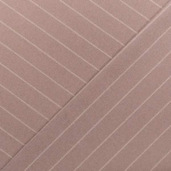 VISCOSE SUIT BRUSH STRIPE – LIGHT CAPPUCINO | Fashiontree