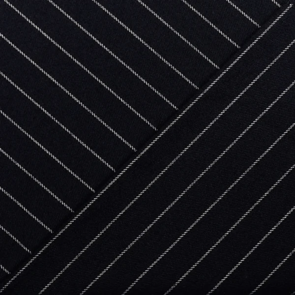 VISCOSE SUIT BRUSH STRIPE – NAVY | Fashiontree