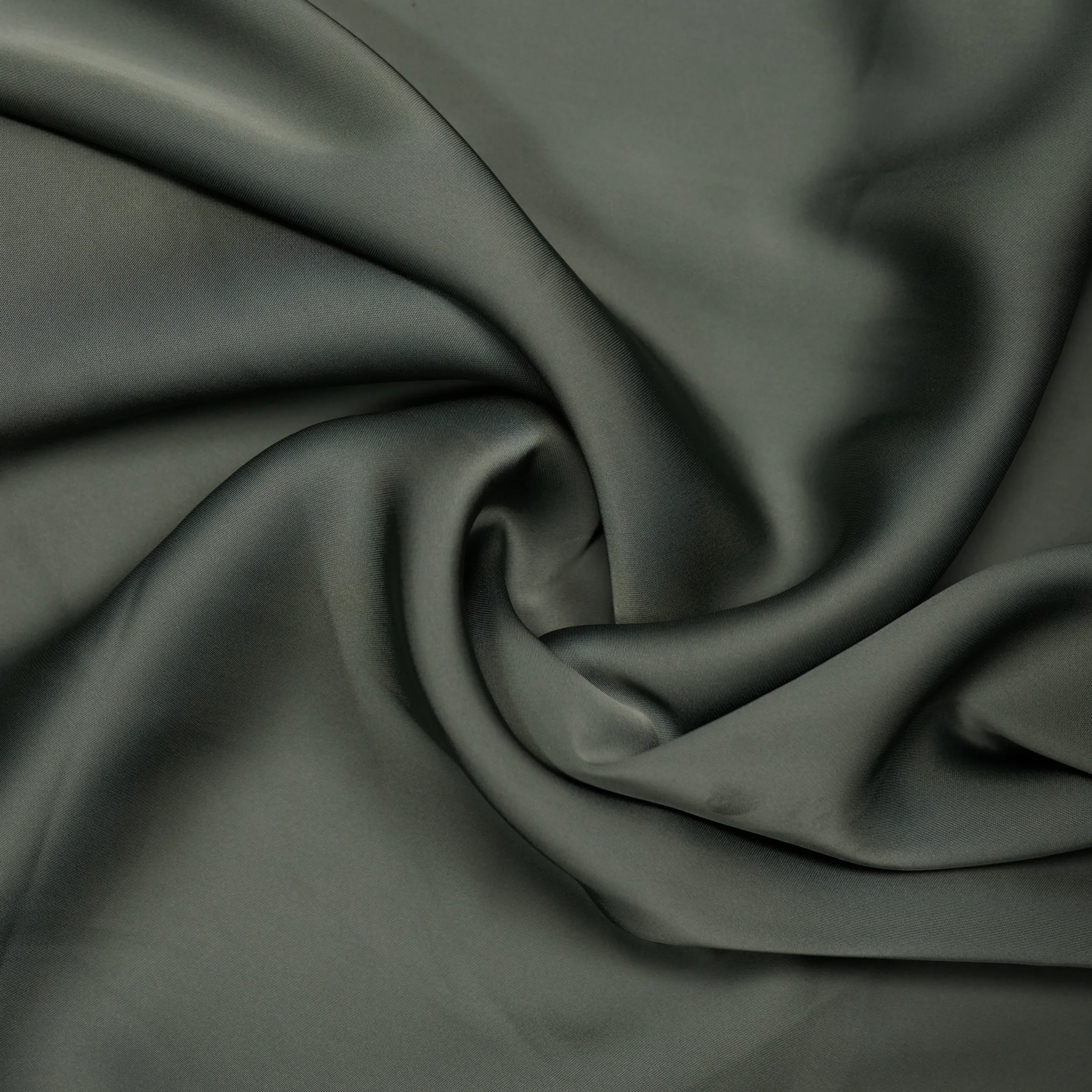 CLC-2561 #GREEN DOUBLE FACED SATIN – Green | Fashiontree