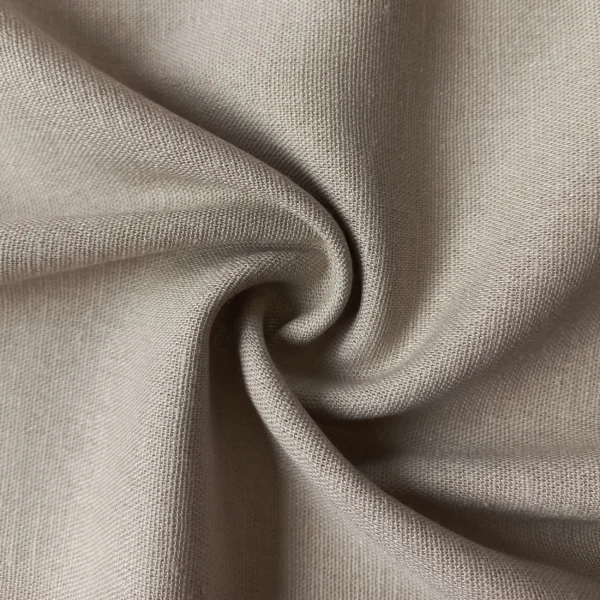 LINEN VISCOSE SPANDEX – STONE | Fashiontree