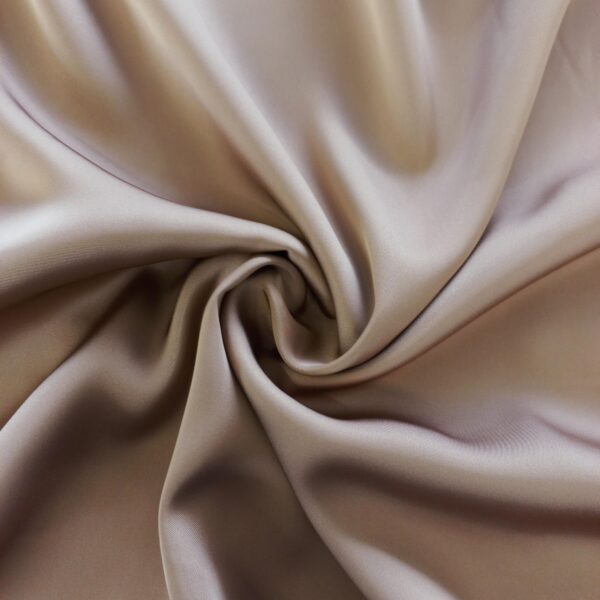 DOUBLE FACED SATIN – LATTE | Fashiontree