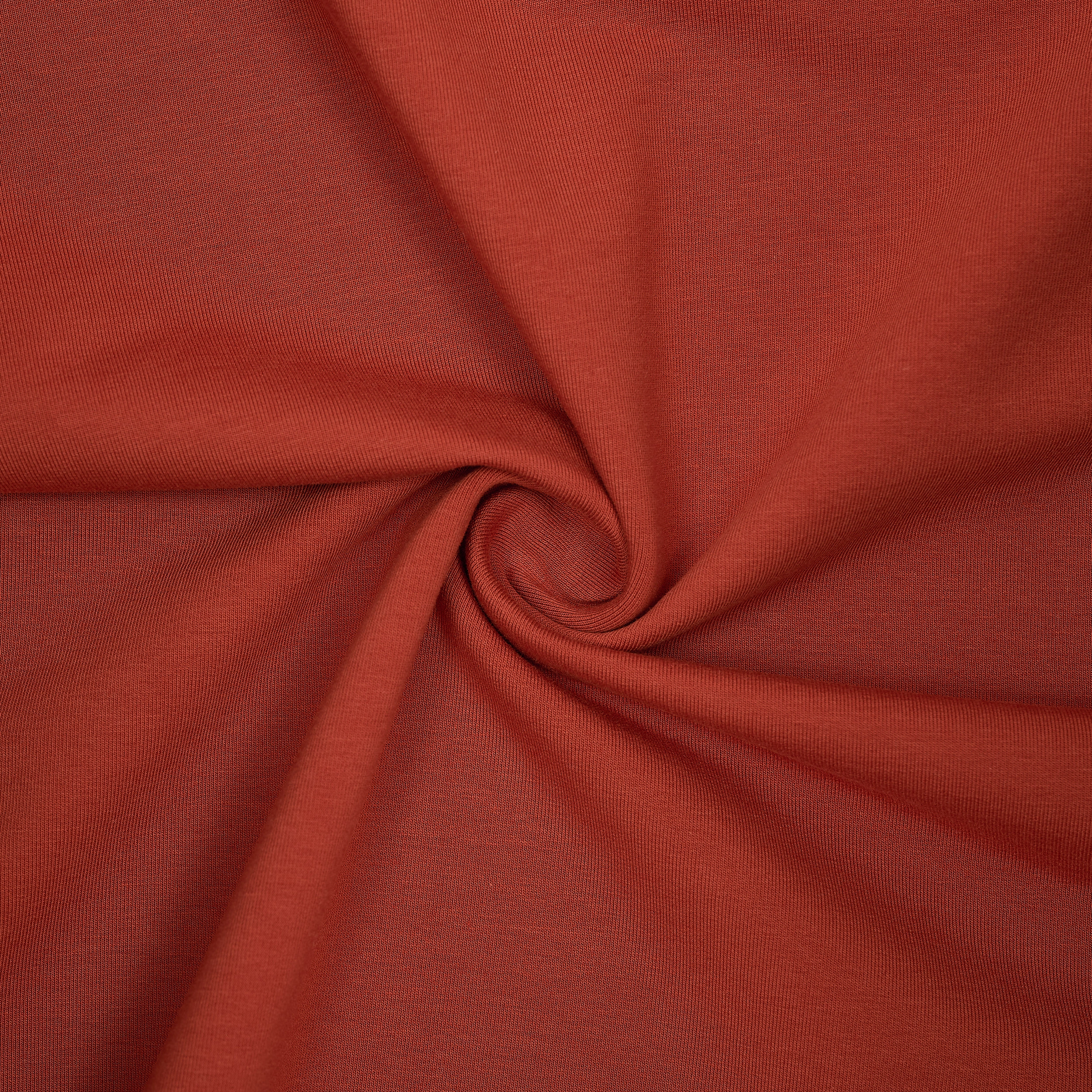 TU-20375#RED BRICK_2500x2500 FRENCH TERRY – BRICK | Fashiontree