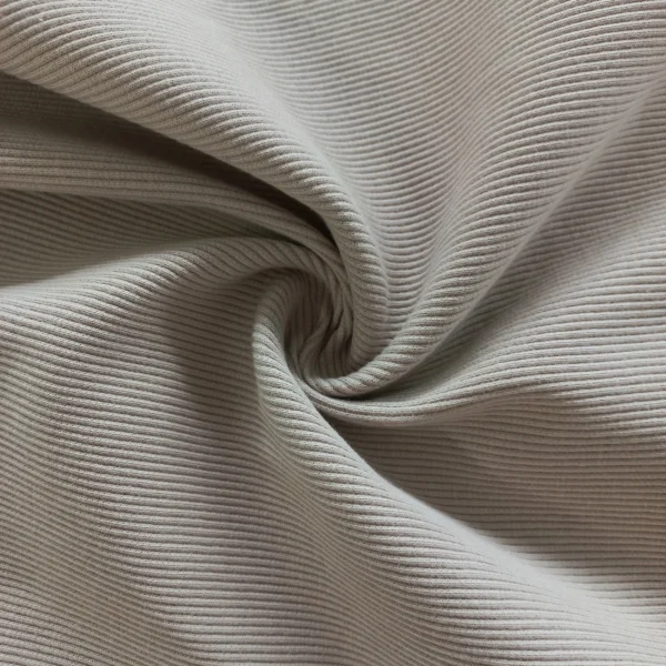 COTTON RIB – LIGHT GREY | Fashiontree