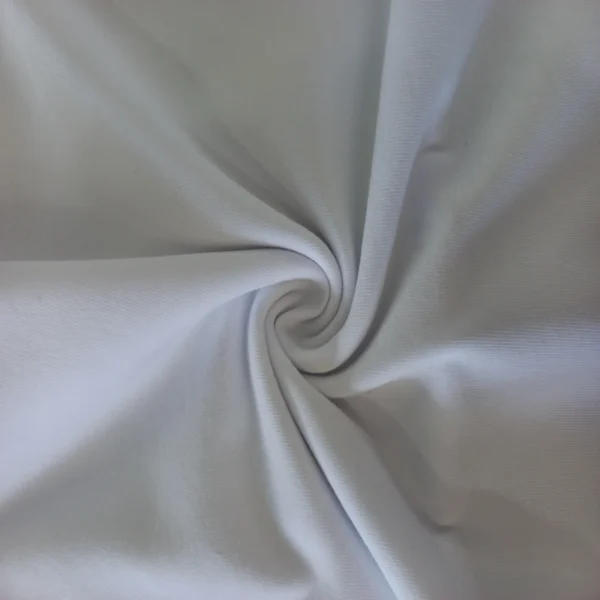 COTTON SINGLE JERSEY – WHITE | Fashiontree