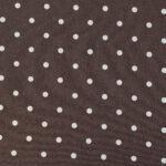 MELANGE DENIM DOT – BROWN | Fashiontree