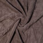DZIANINA PŁASZCZE NYLONOWA ALPAKA - BRĄZOWY | Alpaka | CLC-2378-8 | Fashiontree