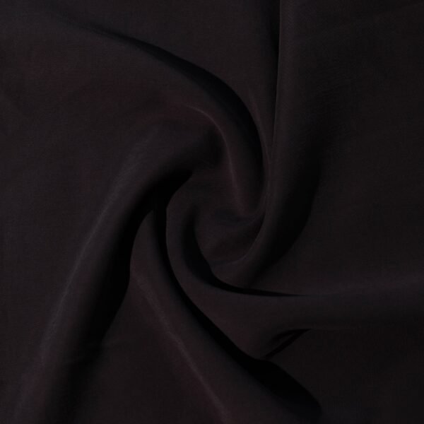 TKANINA RAYON O EFEKCIE CUPRO - CIEMNY BRĄZOWY | Wiskoza | CLC-2706-1 | Fashiontree
