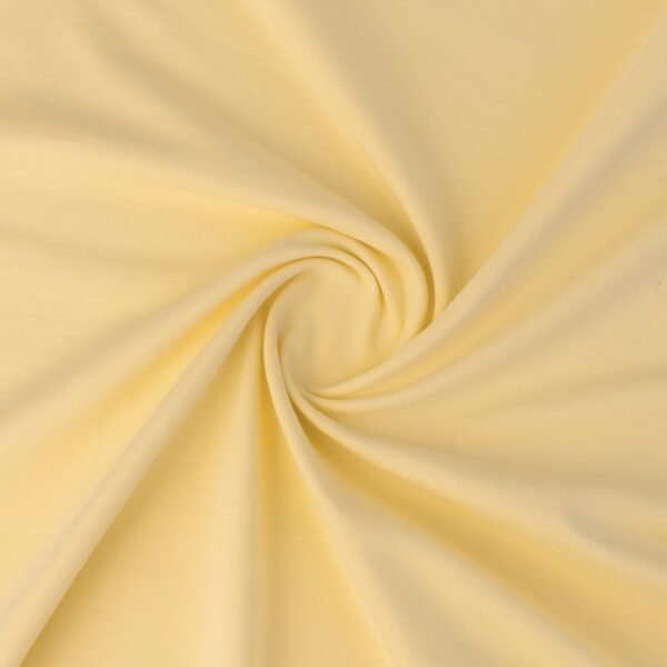 DZIANINA BAWEŁNIANA DRESÓWKA - ŻÓŁTY | Bawełna | TU-20372-YELLOW | Fashiontree