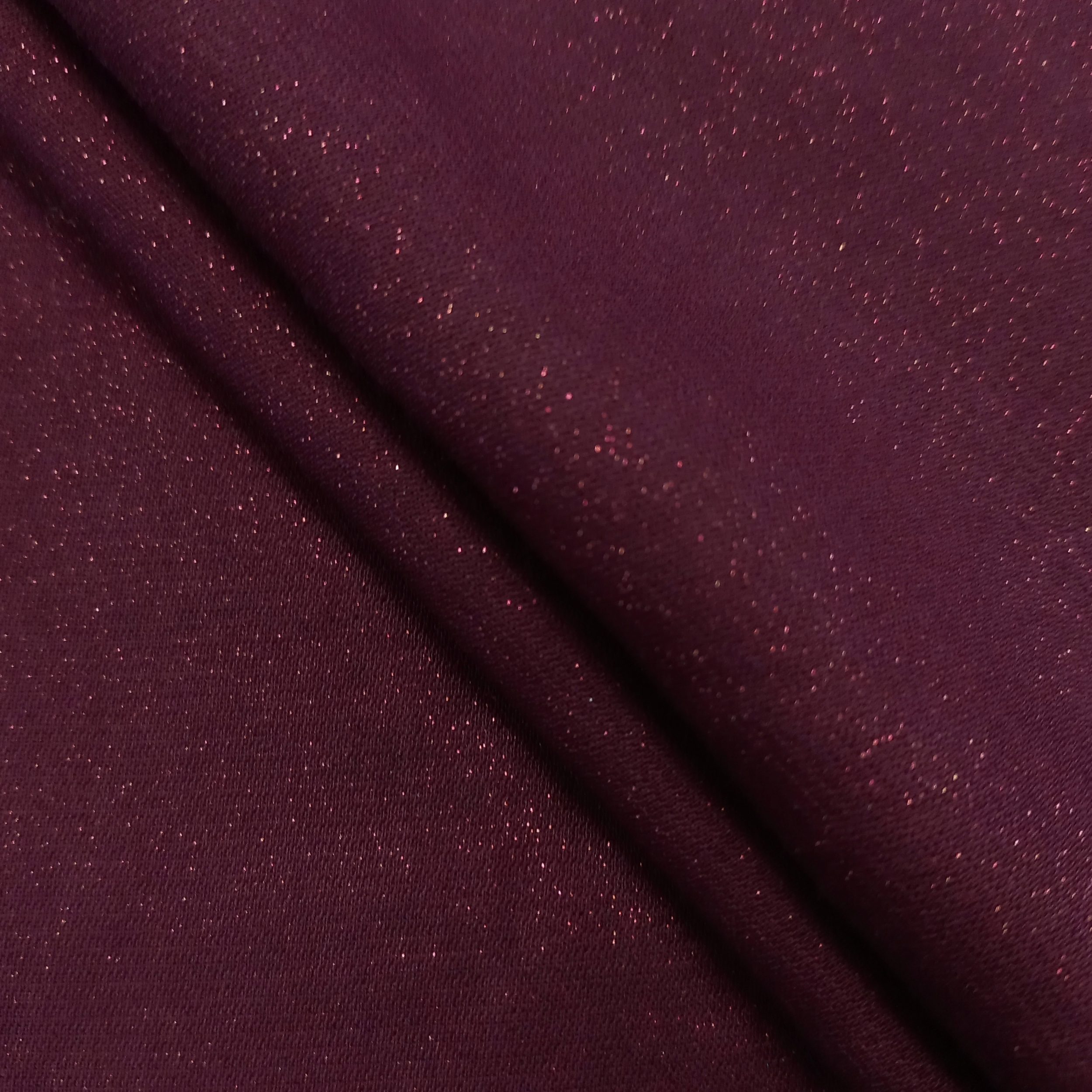 CLC2610 C35 MAROON VISCOSE ATLANTA FOIL – WINE | Fashiontree