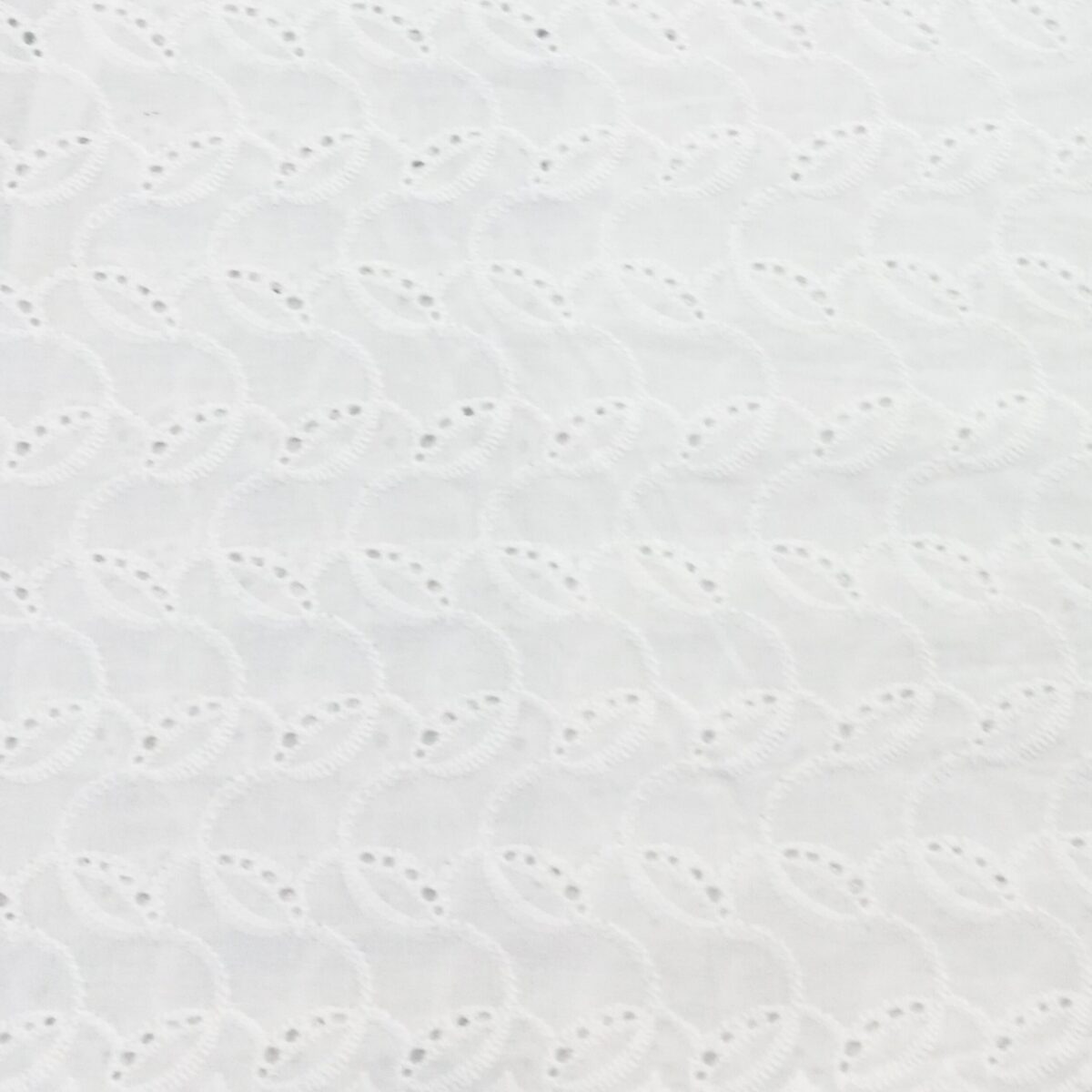 COTTON EMBROIDERY – GEOMETRIC – CREAM | Fashiontree