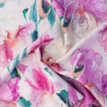 VISCOSE AMELIA PRINT - FLOWERS