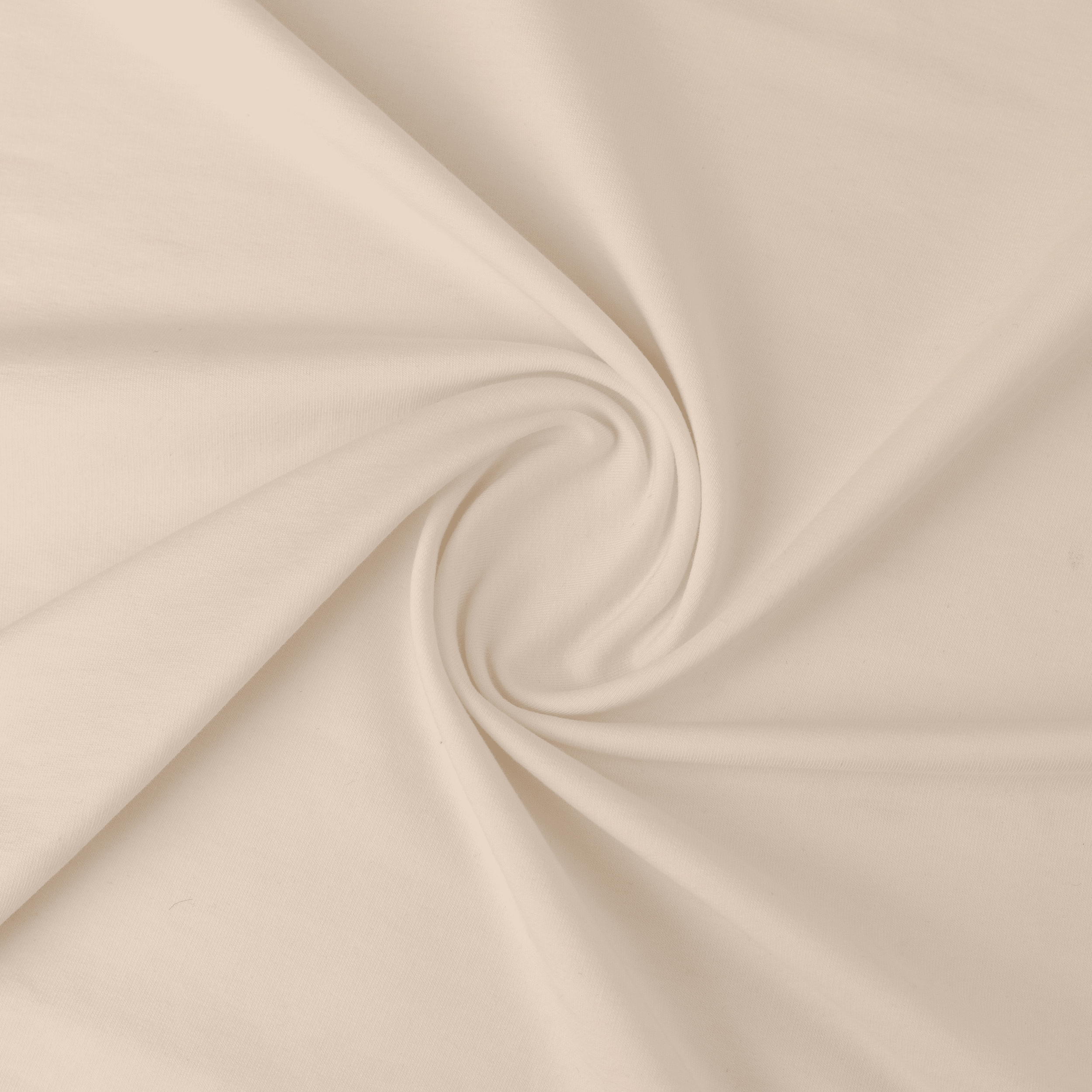 TU-20375-DR BEIGE-TWIRL DZIANINA BAWEŁNIANA DRESÓWKA - ECRU - obrazek 1