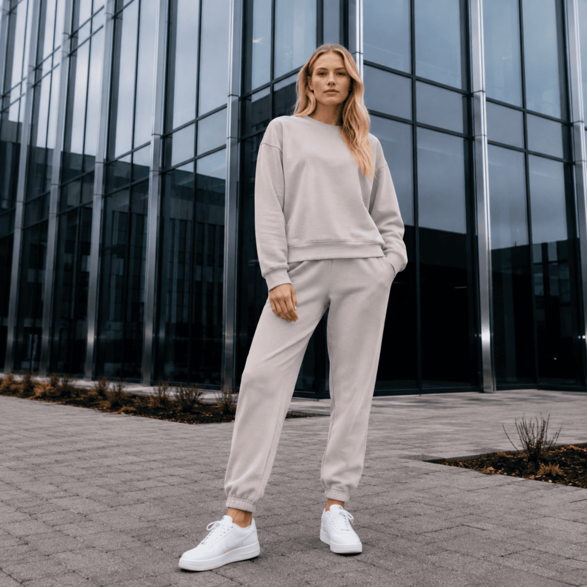 FRENCH TERRY - LIGHT GREY - Image 2