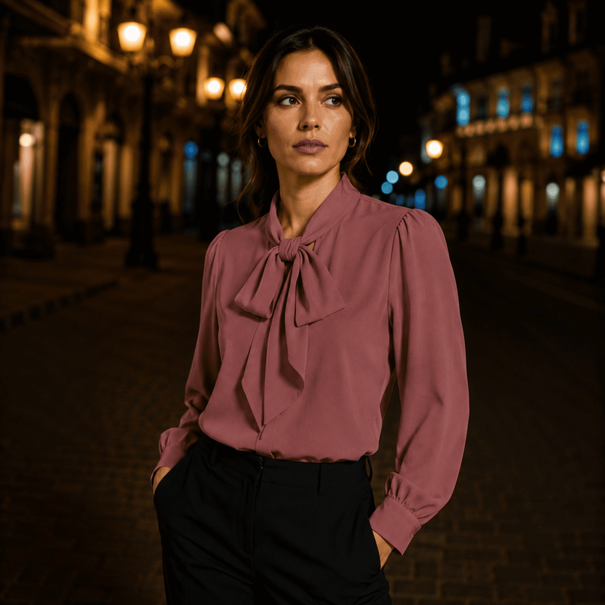 PALERMO VISCOSE - CORAL - Image 2