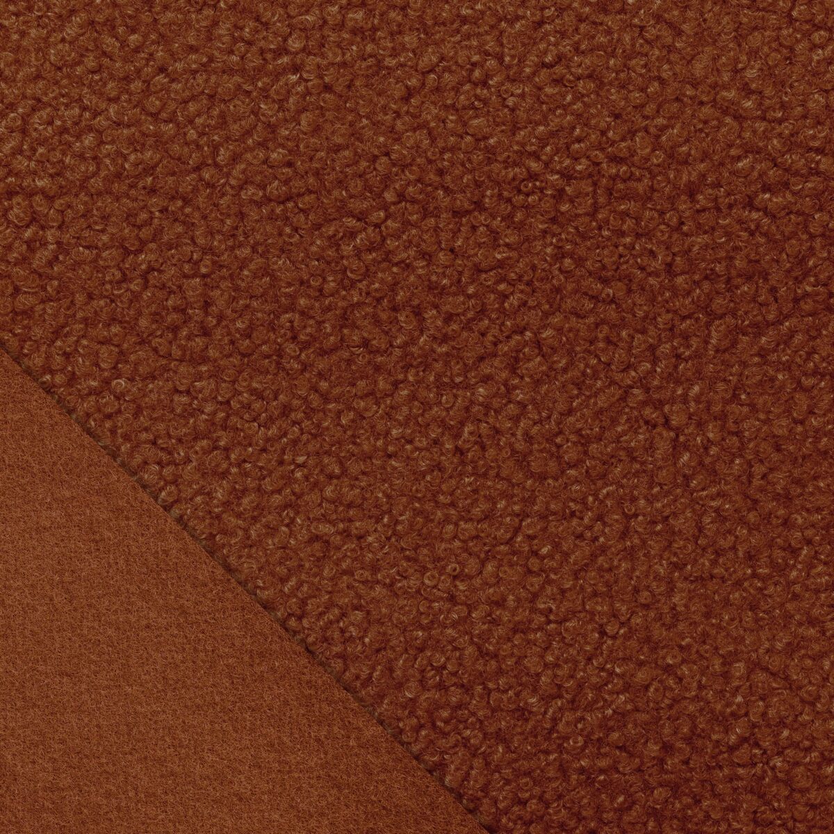 POLYESTER TEDDY FLEECE - FOX - Image 5