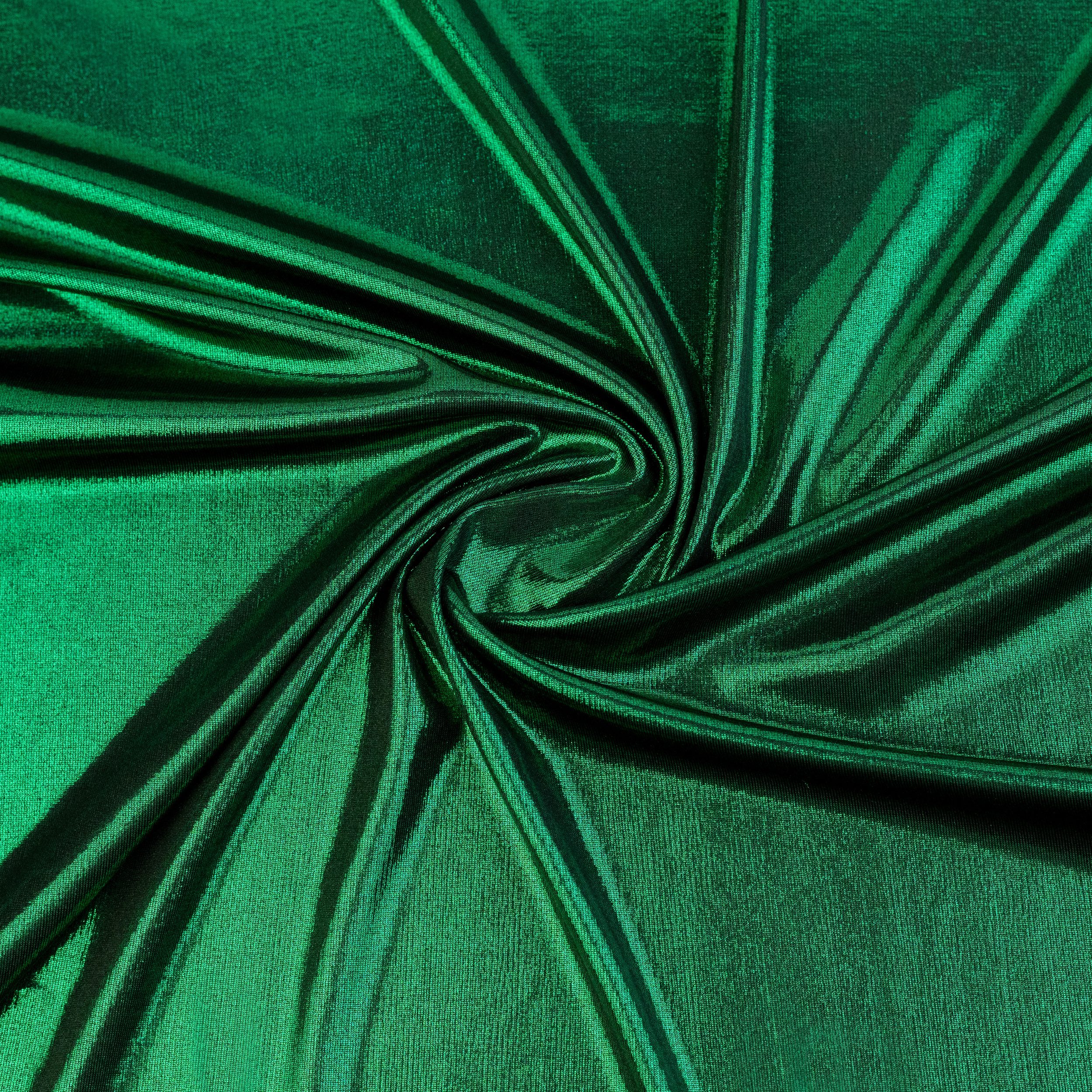 CLC-2310-10-twirl DZIANINA POLIESTROWA Z FOLIĄ - ZIELONY - obrazek 1