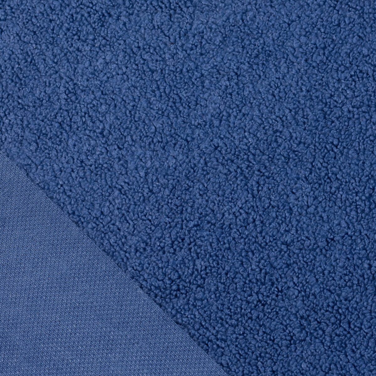 DZIANINA POLIESTROWA BARANEK - DENIM - obrazek 5