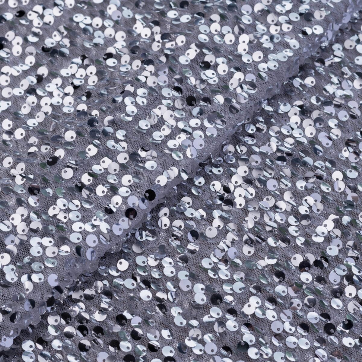 MESH SEQUINS - DARK GREY - Image 4