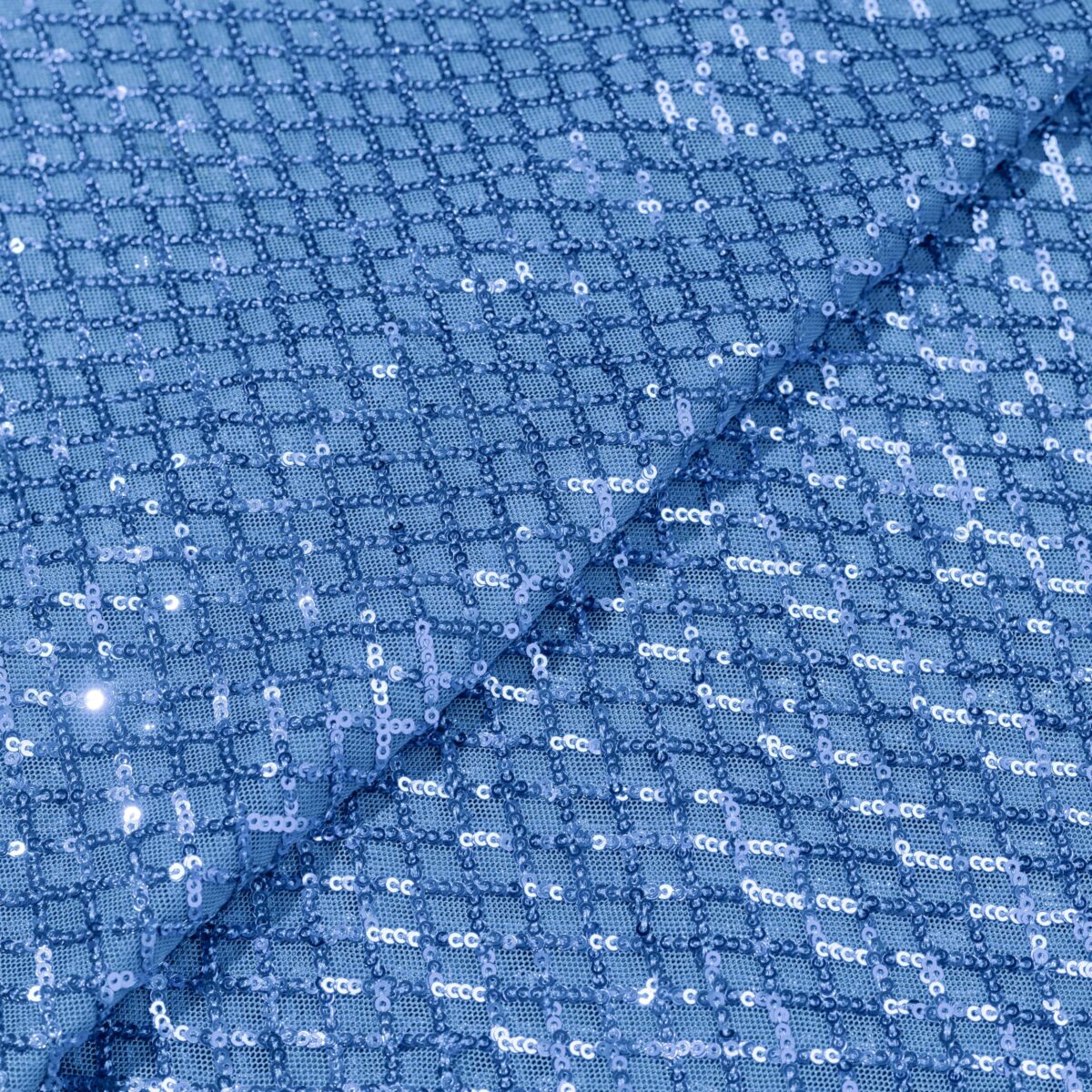 MESH SEQUINS - AQUA - Image 4