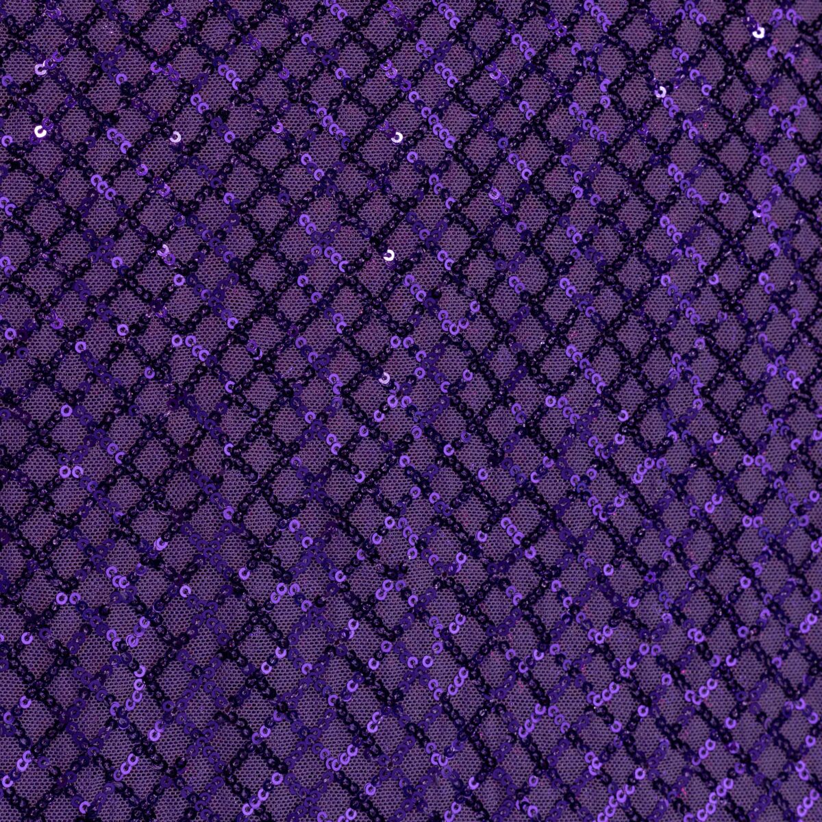MESH SEQUINS - VIOLET - Image 3