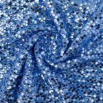 MESH SEQUINS - AQUA