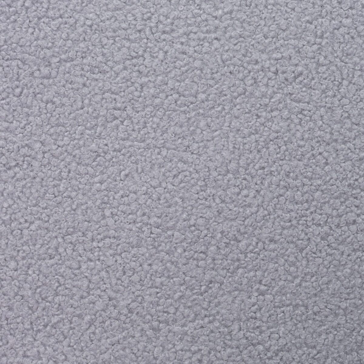 POLYESTER TEDDY FLEECE - LIGHT GREY - Image 3