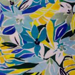 TKANINA WISKOZOWA SALMA DRUK - KWIATY | Wiskoza | CLC-2559-14563-D | Fashiontree