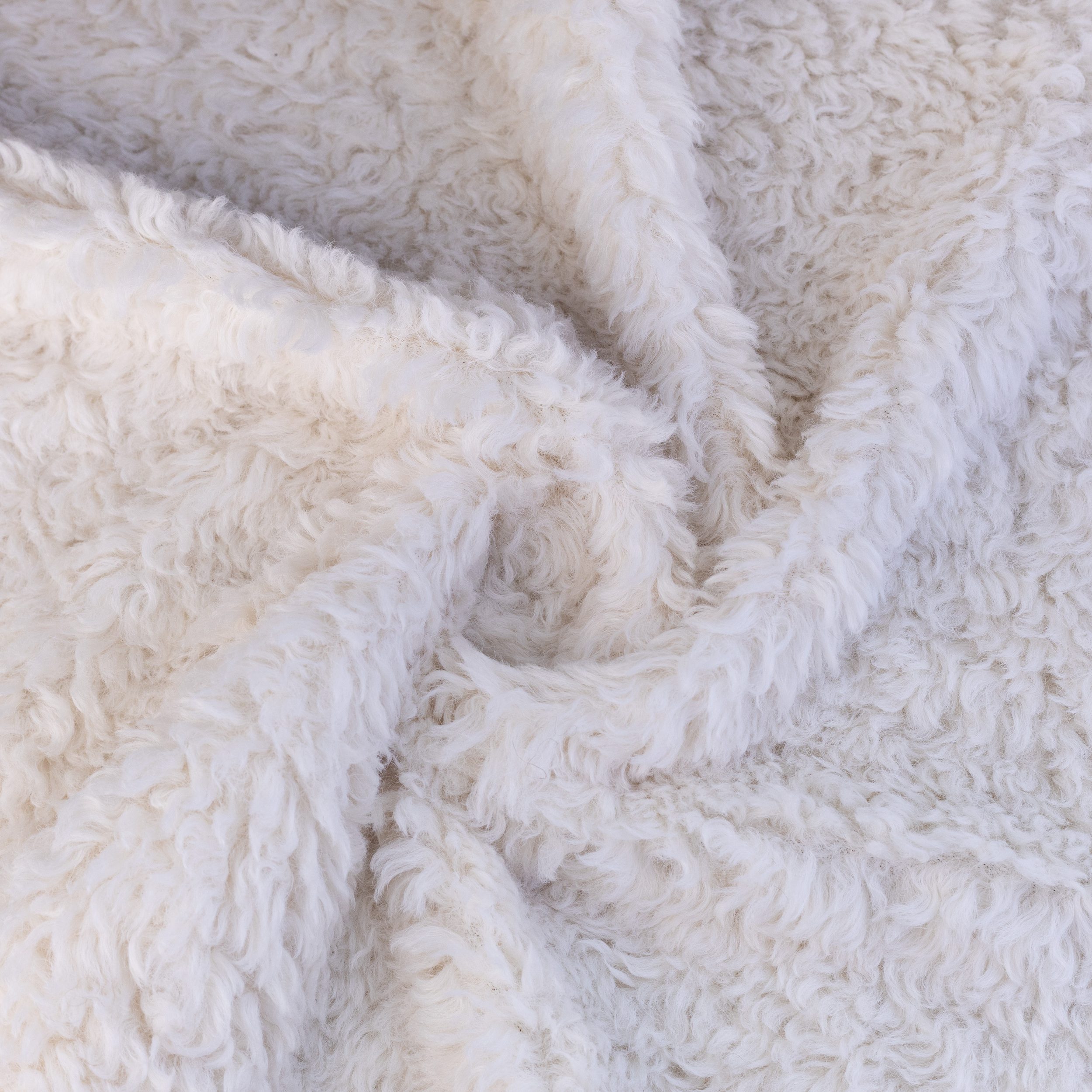 CLC-2585-1-TWIRL FAUX FUR - CREAM - Image 1