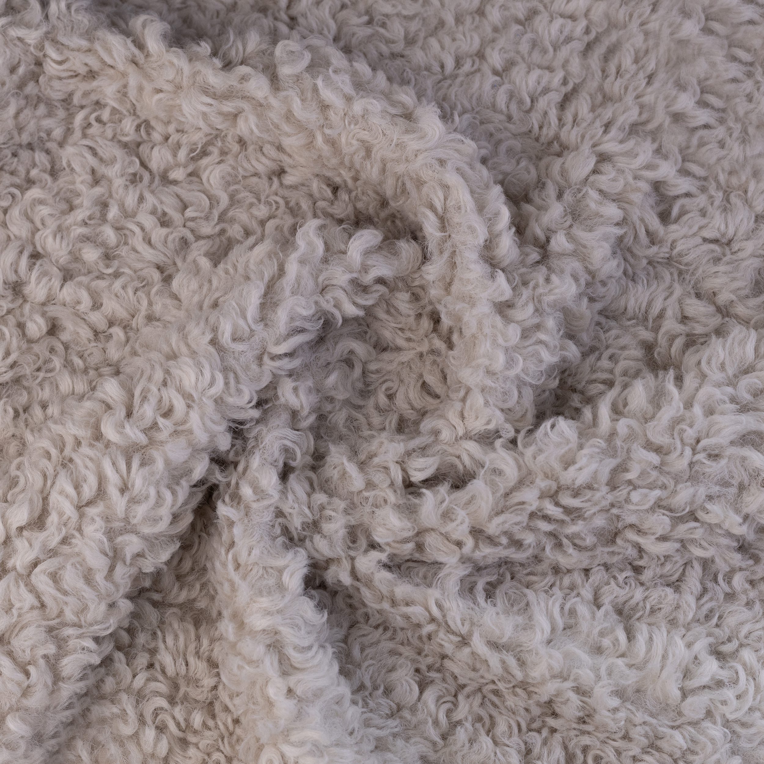 CLC-2585-2-TWIRL FAUX FUR - BEIGE - Image 1