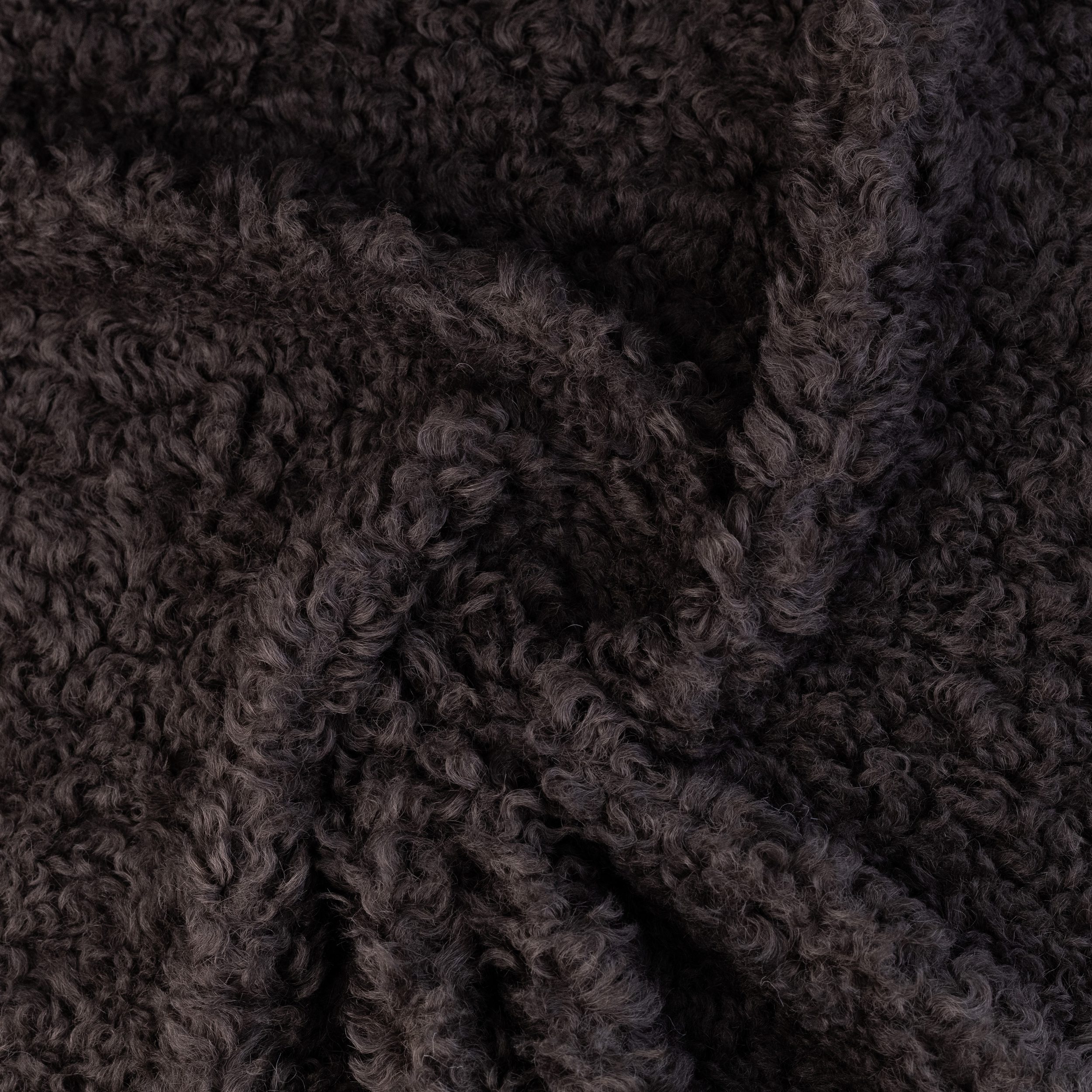 CLC-2585-4-TWIRL FAUX FUR - CHOCOLATE - Image 1