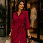 VISCOSE SUMMERLITE - RED - Image 2