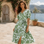 TKANINA WISKOZOWA ARIANNA DRUK - KWIATY | Wiskoza | CLC-2626-ZMO36-2 | Fashiontree