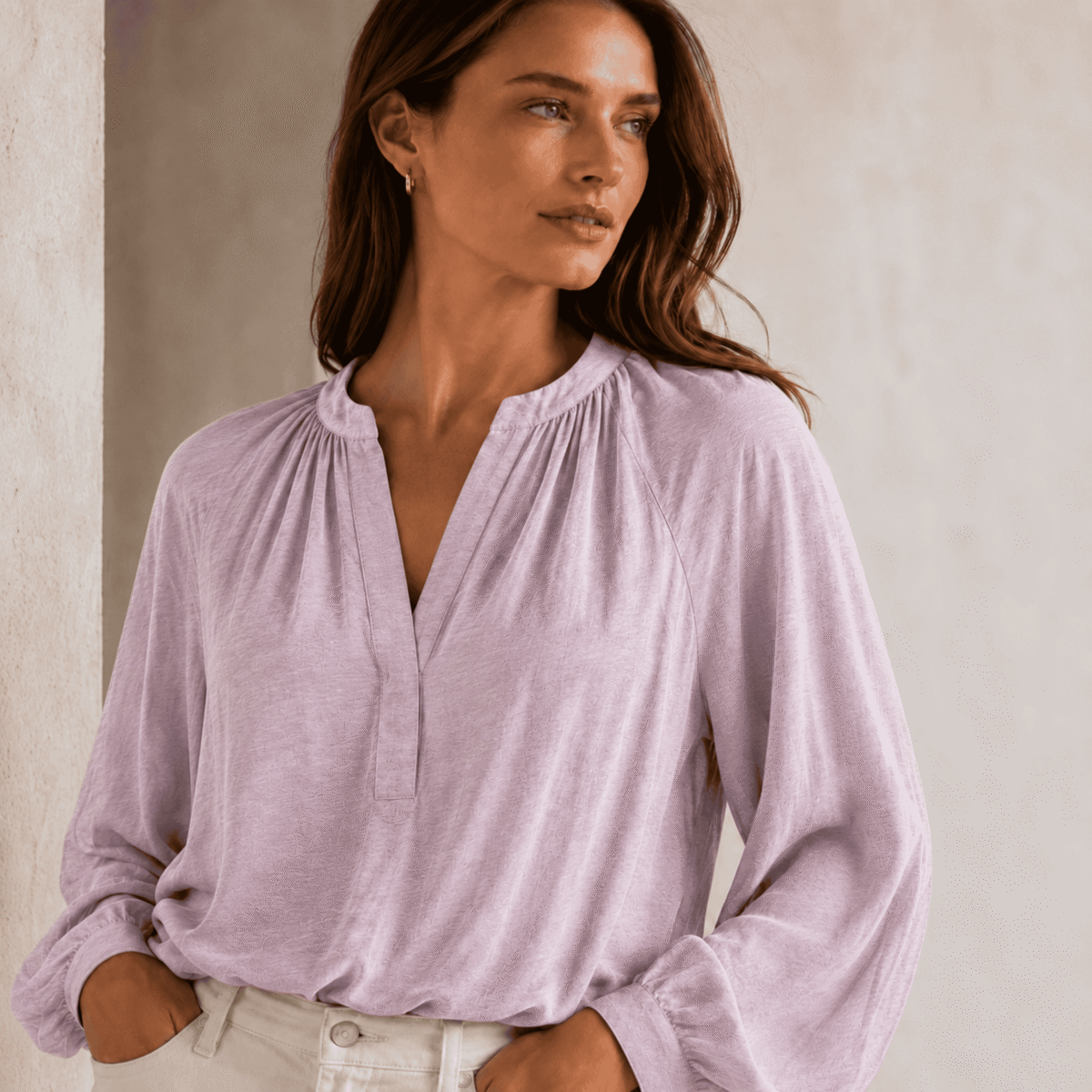 VISCOSE AMARA - SALMON - Image 2