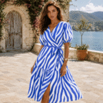 TKANINA WISKOZOWA ARIANNA DRUK - ZEBRA | Wiskoza | CLC-2626-J33-1 | Fashiontree