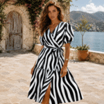 TKANINA WISKOZOWA ARIANNA DRUK - ZEBRA | Wiskoza | CLC-2639-J33-4 | Fashiontree