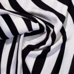 TKANINA WISKOZOWA ARIANNA DRUK - ZEBRA | Wiskoza | CLC-2639-J33-4 | Fashiontree